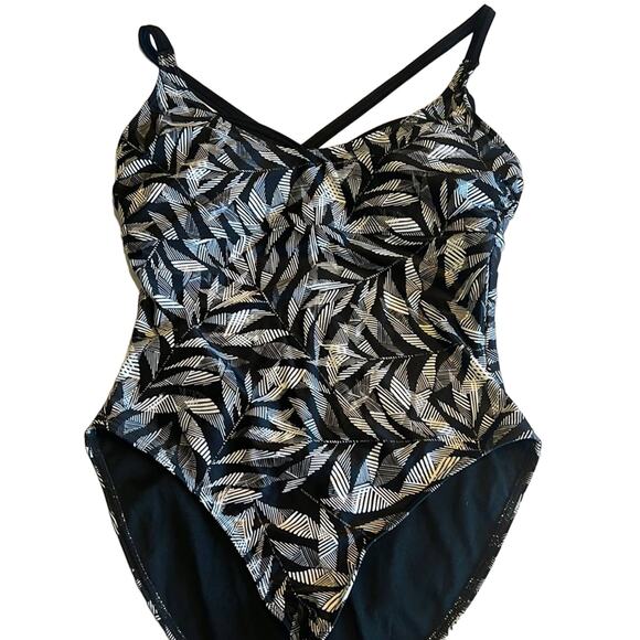 Prana Other - Prana 34d swimsuit BNWT PRANA W'S MARINA ONE PIECE black springtime